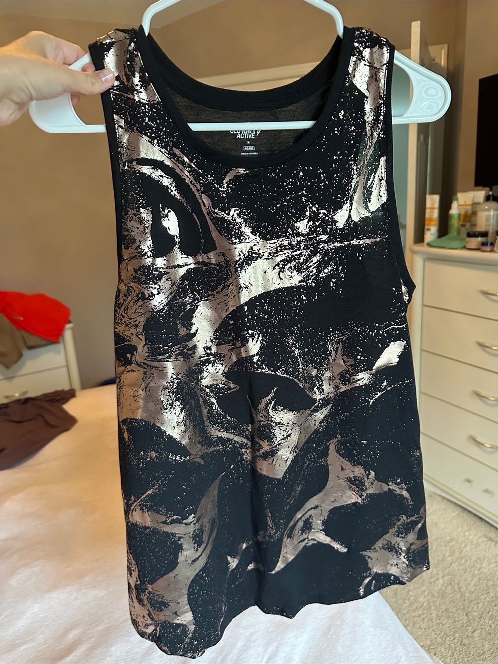 Old Navy Activewear Foil Tank Tank